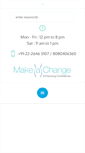 Mobile Screenshot of makeachange.in